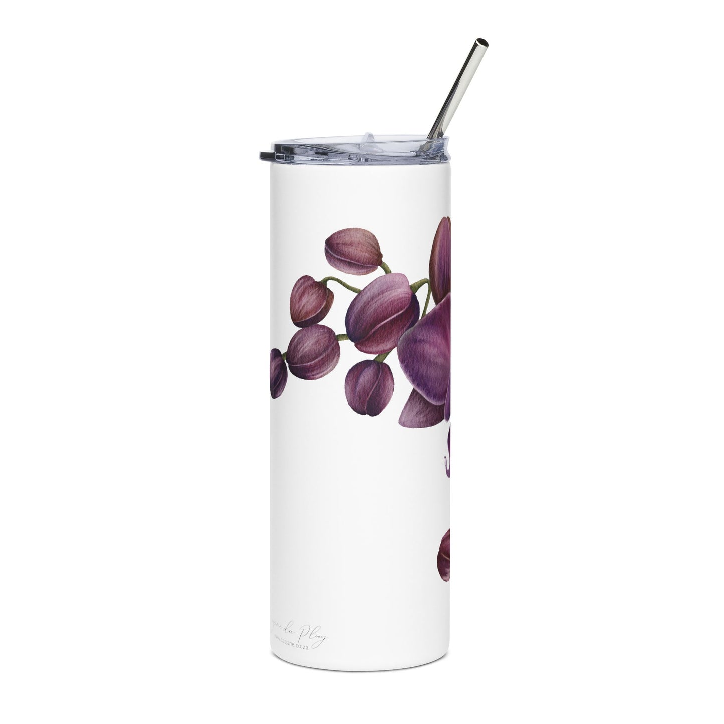 Purple Orchid 20oz Skinny Tumbler
